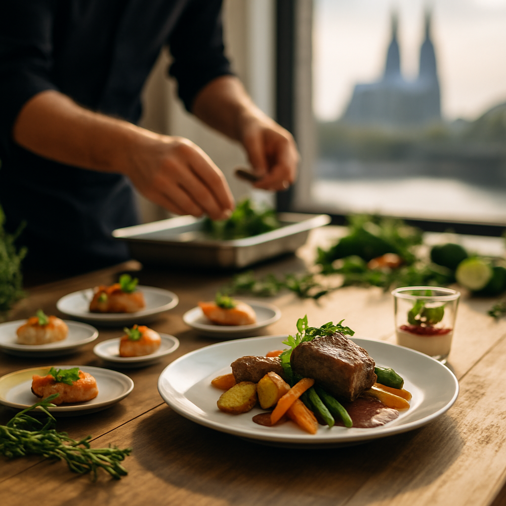 Menüideen gestalten für Events mit DomStadt Events Köln