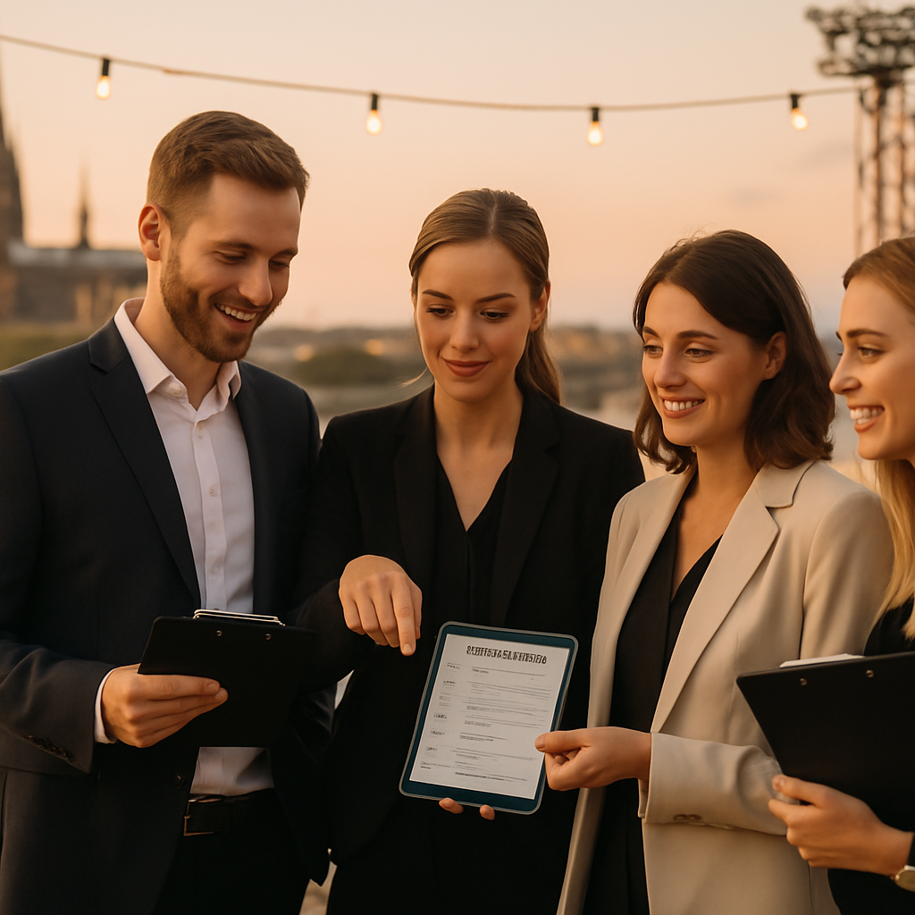 Firmenfeiern planen mit DomStadt Events – Kölner Profis