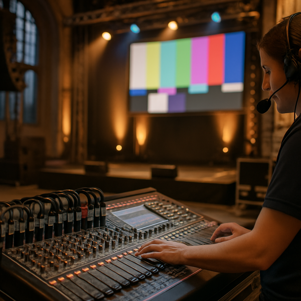Eventtechnik: hochwertige Ausstattung von DomStadt Events Köln